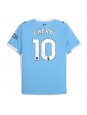 Manchester City Rayan Cherki #10 Replika Hemmakläder 2025-26 Kortärmad